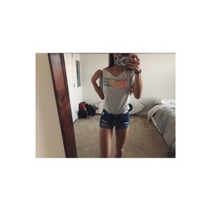 Forever21 midrise denim shorts